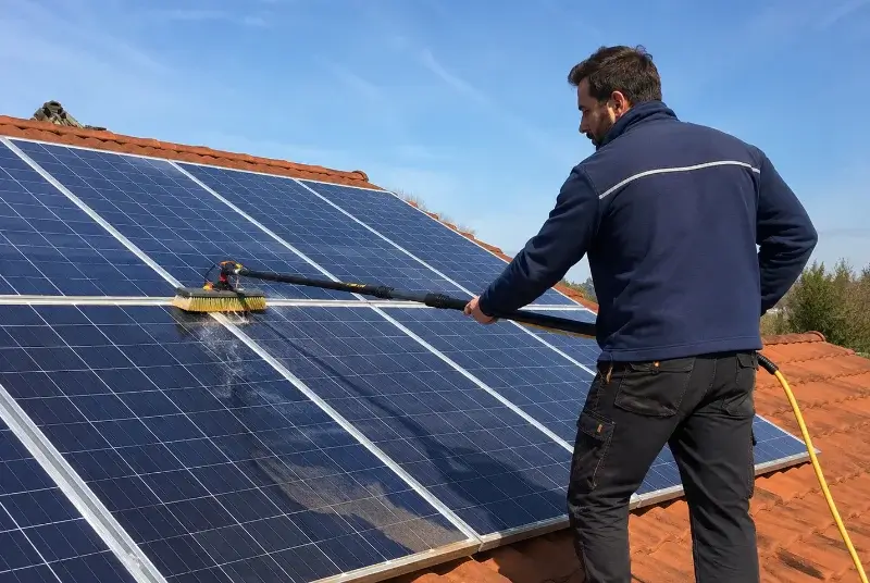 Nettoyage et entretien de panneaux solaires à Varaignes